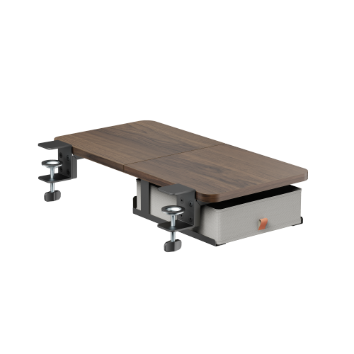 Desk Extension Tray with Storage Drawer (Standard Surface) DET07-02S Expand Your Workspace with Integrated Storage from china(chinese)