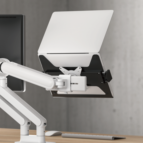 Universal Steel Laptop Holder for Monitor Arms NBH-6E For 75X75 VESA Compatible Monitor Arms from china(chinese)