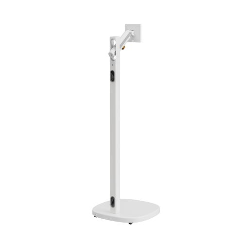 Mobile Mechanical Spring Display Floor Stand FS56-11TW For Most 17"-35" Displays from china(chinese)