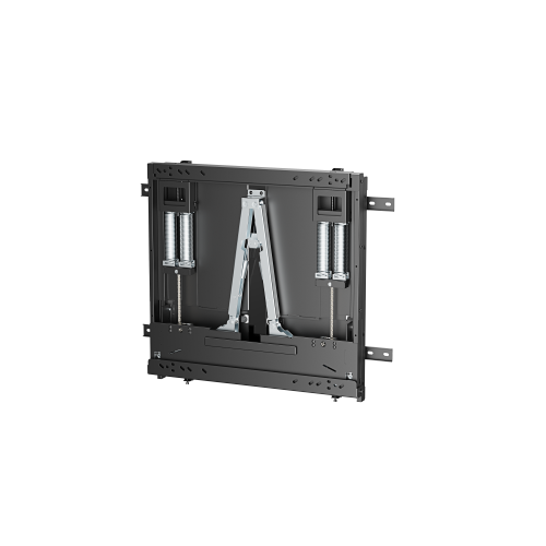 Manual Height-Adjustable Display Wall Mount HAW400E-90 For most 75"-90" Displays from china(chinese)