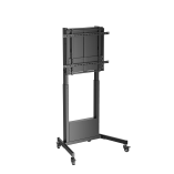 Manual Height-Adjustable TV Cart