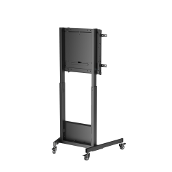 Manual Height-Adjustable TV Cart