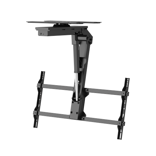 Large Smart Electric TV Ceiling Mount with Swivel Design & Double Stud Installation Option PLB-M0748DS  Fits TV sizes up to 86" & collision avoidance system available from china(chinese)