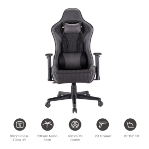  Comfy PU Leather Heavy-Duty Gaming Chair