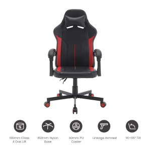 Comfy PU Leather Heavy-Duty Gaming Chair