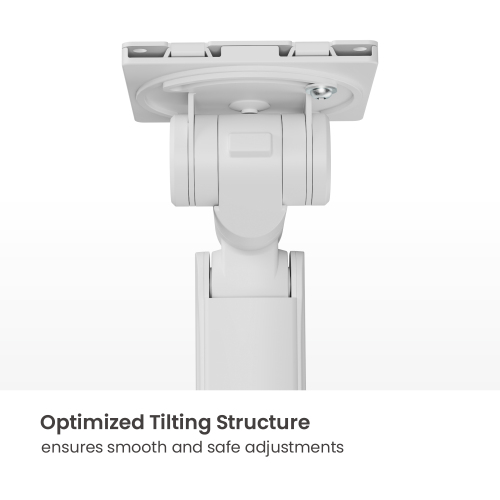 Titan Heavy-Duty Pole-Mounted Gas Spring Dual Monitor Arm LDT87-C024P For most 24"-57" Monitors from china(chinese)