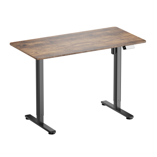 Economy Single Motor Sit-Stand Desk S16-22R-B Smooth desk legs with unchangable stability. from china(chinese)