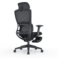 Ergonomic Office Chair with Adjustable Headrest/Seat Depth & 3D Armrests