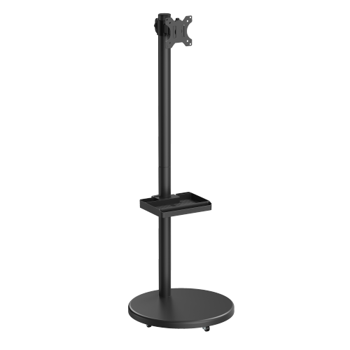 Chic Display Floor Stand with Casters FS38-11TWE  Chic design brings cozy warmth to the space from china(chinese)