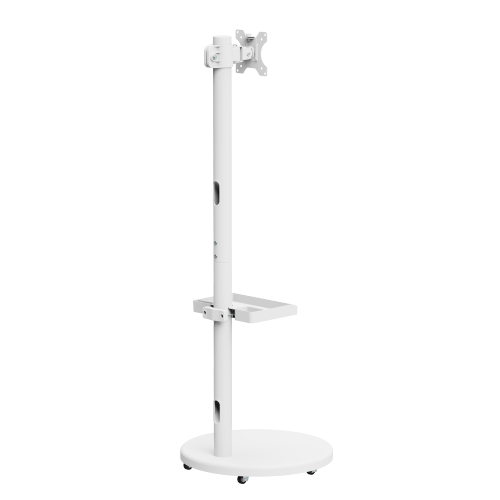 Chic Display Floor Stand with Casters FS38-11TWE  Chic design brings cozy warmth to the space from china(chinese)