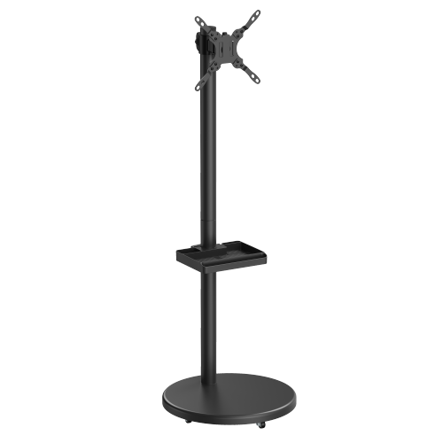 Chic Display Floor Stand with Casters FS38-22TWE  Chic design brings cozy warmth to the space from china(chinese)