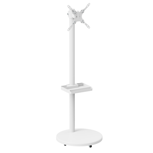 Chic Display Floor Stand with Casters FS38-22TWE  Chic design brings cozy warmth to the space from china(chinese)