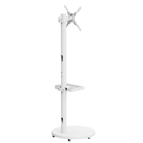 Chic Display Floor Stand with Casters FS38-22TWE  Chic design brings cozy warmth to the space from china(chinese)