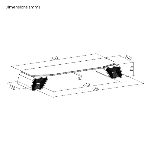 Large Monitor Riser with Built-in Bluetooth Speakers and RGB Lighting STB-212L  Elevate Your Workspace from china(chinese)