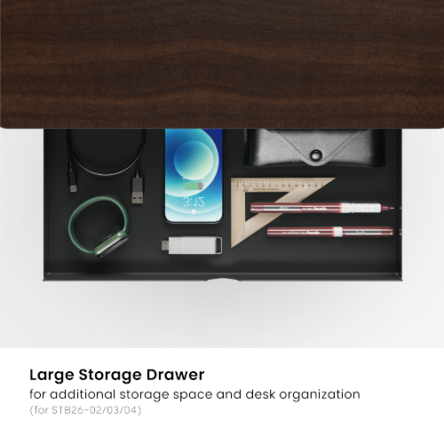 Compact Heavy-Duty Monitor Riser with Drawer STB26-02  from china(chinese)