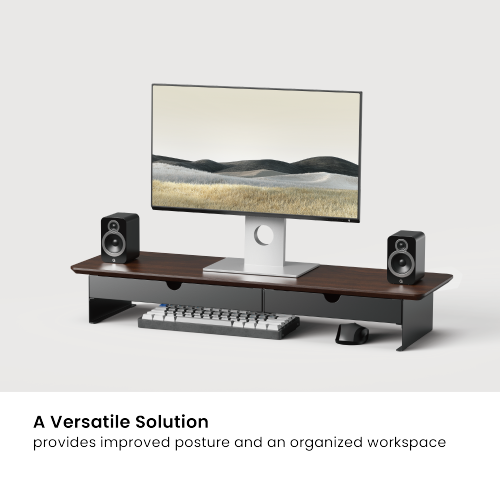 Medium Heavy-Duty Monitor Riser with 2-Drawer STB26-03  from china(chinese)