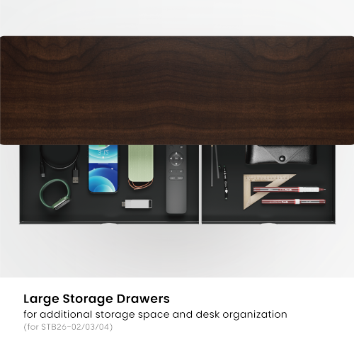 Medium Heavy-Duty Monitor Riser with 2-Drawer STB26-03  from china(chinese)