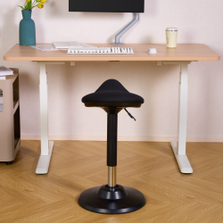 Ergonomic Height-Adjustable Wobble Stool