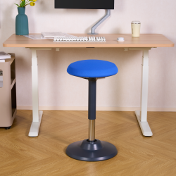 Ergonomic Height-Adjustable Wobble Stool