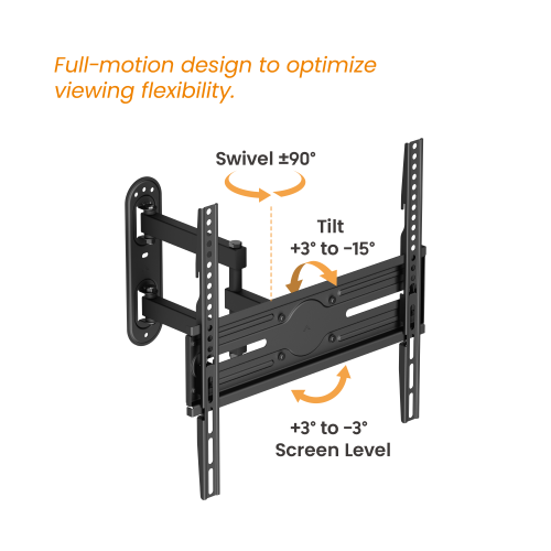 SUPER ECONOMY FULL-MOTION TV MOUNT LPA85-443  Fits TV sizes up to 65" from china(chinese)