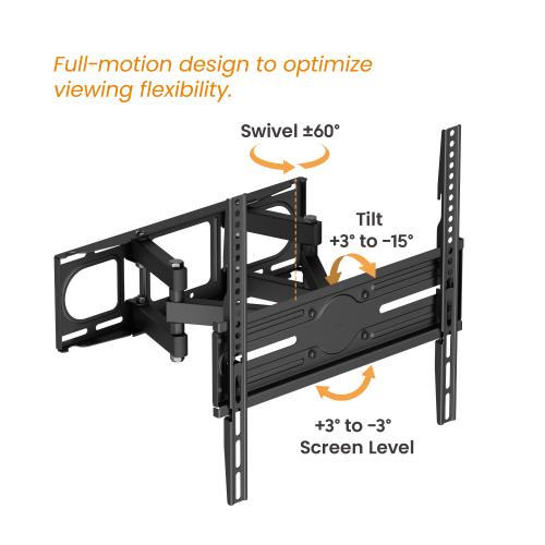 SUPER ECONOMY FULL-MOTION TV MOUNT LPA85-446  Fits TV sizes up to 70" from china(chinese)