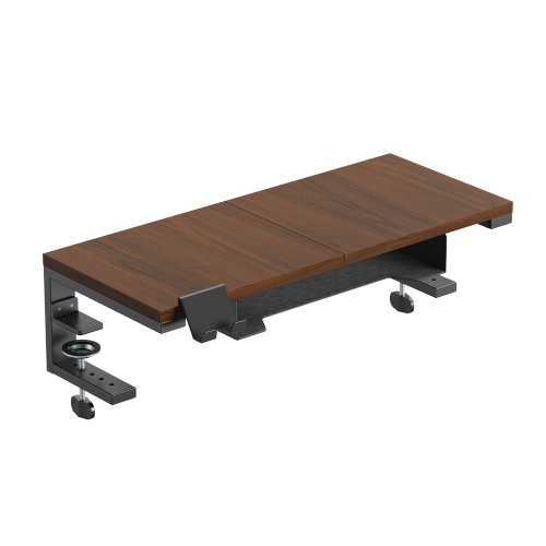 Large Size Versatile Desktop Riser with Storage Box & Holder STB-173-08 Allows Side Clamp, Top Clamp, and Freestanding   from china(chinese)