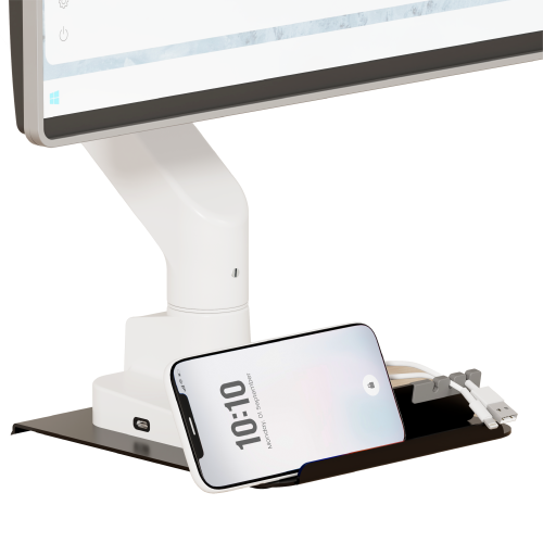 Reinforcement Mounting Plate Kit with Phone Holder XMA13-01 Conveniently organizes your desktops from china(chinese)