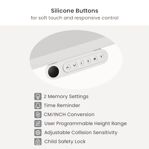 Mobile Dual-Motor Sit-Stand Desk MST01-L Seamless Comfort and Mobility for Modern Workspaces from china(chinese)