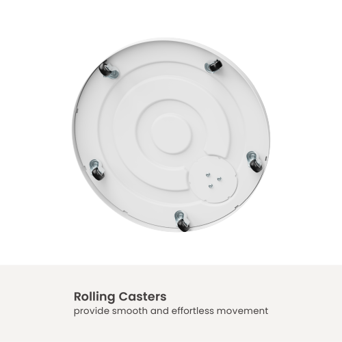 Chic Display Floor Stand with Casters FS38-22TWE  Chic design brings cozy warmth to the space from china(chinese)