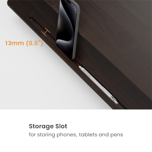 Solid Wood Monitor & Laptop Riser with Storage Shelves (Standard Surface) STB27-02 Create additional storage for an efficient workspace from china(chinese)