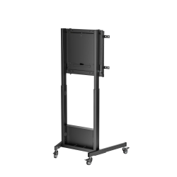 Manual Height-Adjustable TV Cart