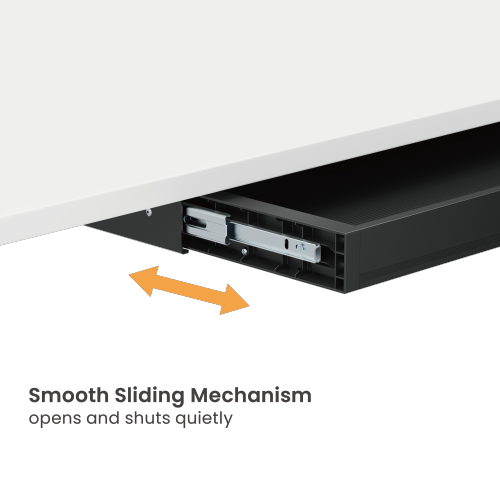 Large Size Ultra-Slim Under-Desk Storage Drawer DA17-2  from china(chinese)
