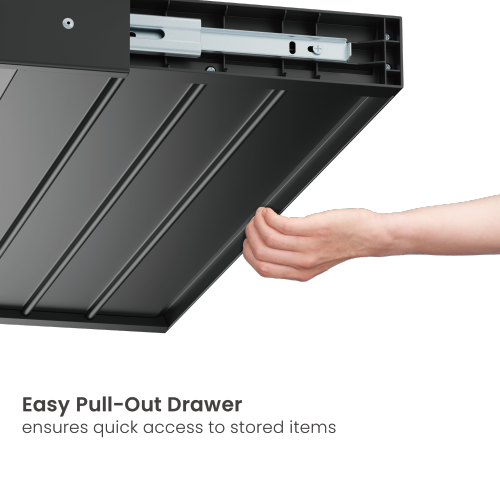 Large Size Ultra-Slim Under-Desk Storage Drawer DA17-2  from china(chinese)