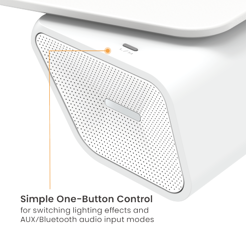 Standard Monitor Riser with Built-in Bluetooth Speakers and RGB Lighting STB-212 Elevate Your Workspace from china(chinese)