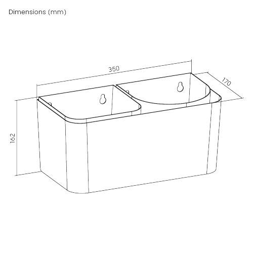 3-in-1 Indoor Wall Planters PST01-G1 Build a green & dynamic workplace. from china(chinese)