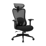 Ergonomic Office Chair with Adjustable Headrest/Lumbar Support