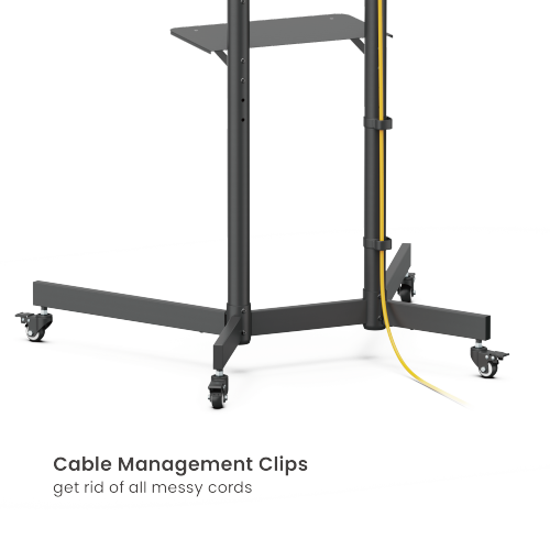 Economy Steel TV Cart T1042TE Low-cost with good quality, great for limited budgets! from china(chinese)