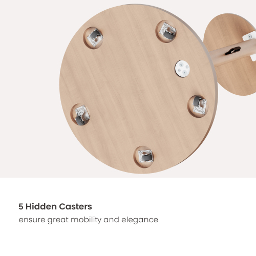 Bonhomie Wood Mobile Display Stand FS38W-11TW For most 17"-37" Displays from china(chinese)