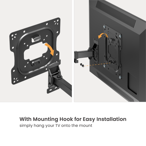 Economy Full-Motion TV Wall Mounts LPA68-221N Offers 100x200 VESA pattern to fit 43" SONY TVs from china(chinese)