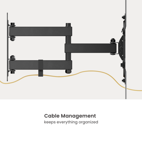 Economy Full-Motion TV Wall Mounts with Adjustable Adaptor Arms LPA68-443N Offers 100x200 VESA pattern to fit 43" SONY TVs from china(chinese)