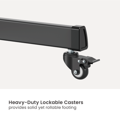 Telescope Height-Adjustable Steel TV Cart with Quick-Release Spring Lock TTV17-46TW For most 37"-70" Displays from china(chinese)