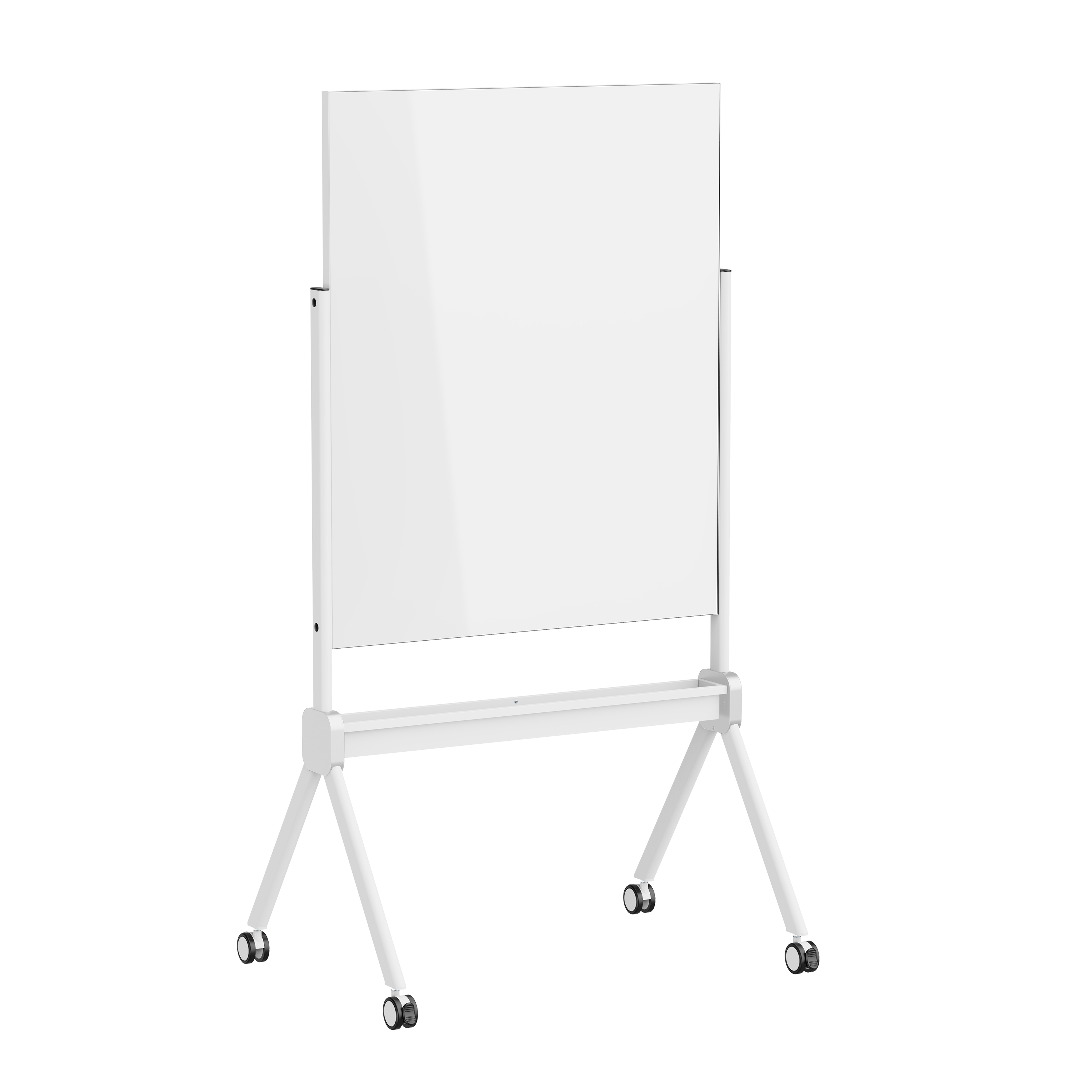 Double-Sided Mobile Magnetic Glass Whiteboard Supplier and