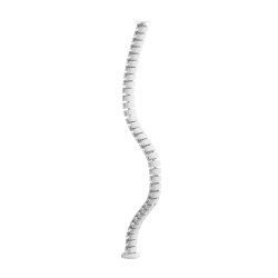 Cost-Effective Screw-Mounted Cable Management Spine