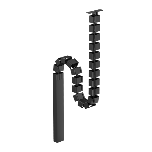 Cost-Effective Screw-Mounted Cable Management Spine with Magnetic Channel CC10-16C Secure and steadfast—screw mount for reliable installation from china(chinese)