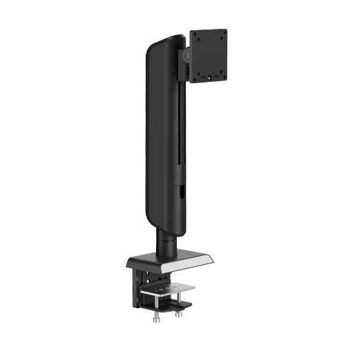 Heavy-Duty Vertical Lift Clamp-On Single-Screen Monitor Stand LDT70-C01  from china(chinese)