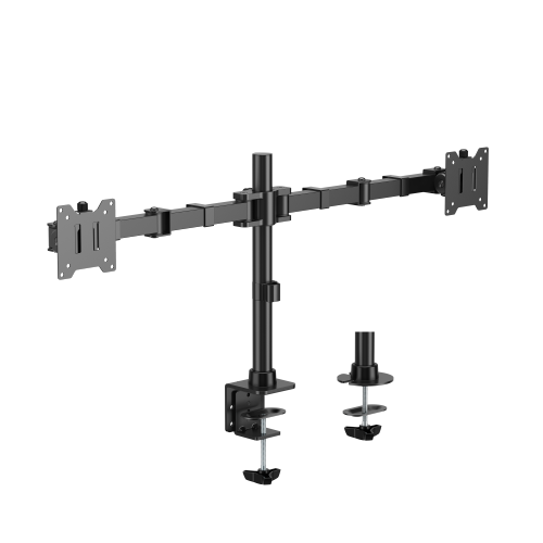 Heavy-Duty Articulating Dual Monitor Arm LDT91-C024 Boasting an impressive 20kg (44lbs) load capacity. from china(chinese)