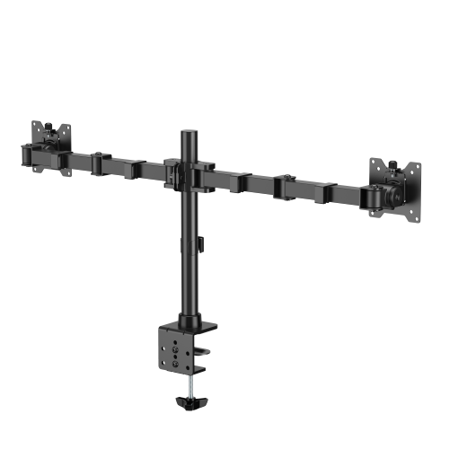 Heavy-Duty Articulating Dual Monitor Arm LDT91-C024 Boasting an impressive 20kg (44lbs) load capacity. from china(chinese)