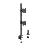 Heavy-Duty Articulating Dual Monitor Arm