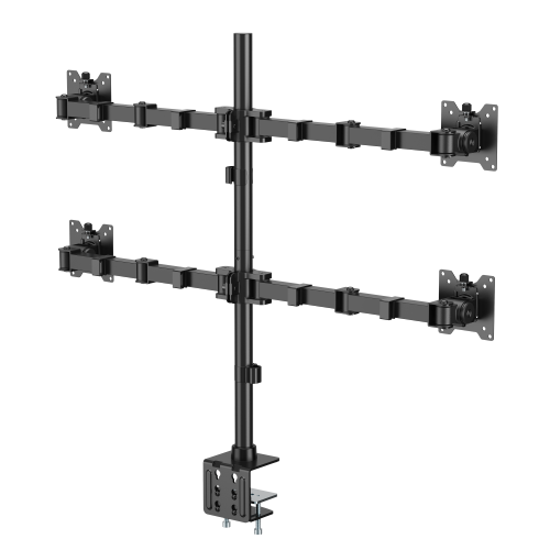 Heavy-Duty Articulating Quad Monitor Arm LDT91-C048 Hold four screens perfect for multitasking. from china(chinese)