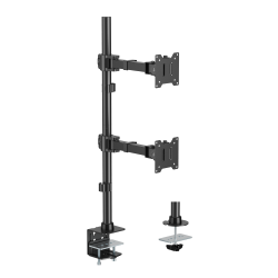 Heavy-Duty Articulating Dual Monitor Arm